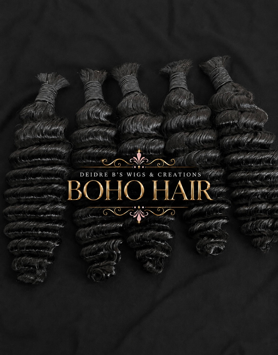 Boho Hair; Hair for Braiding
