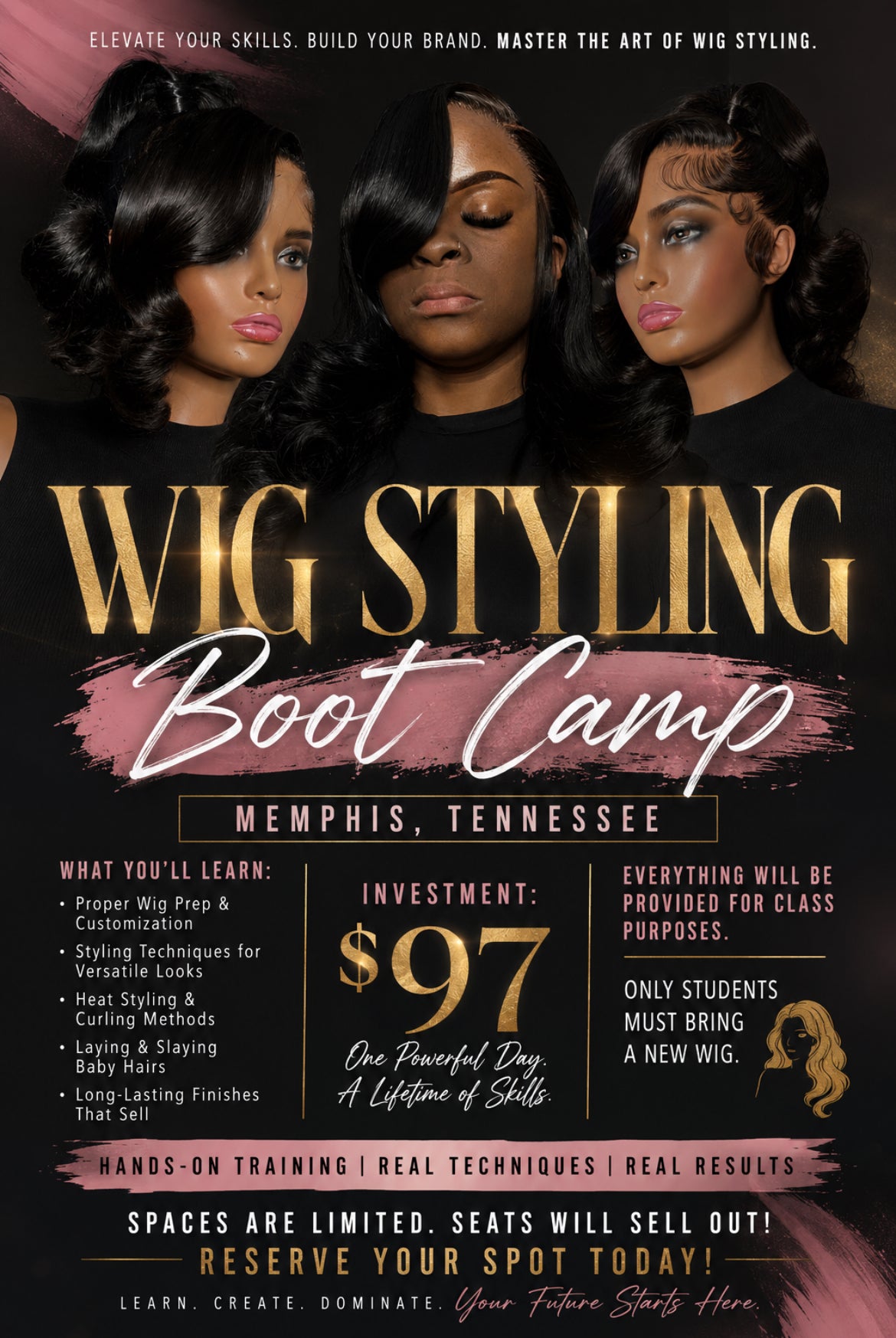 Wig Styling Bootcamp