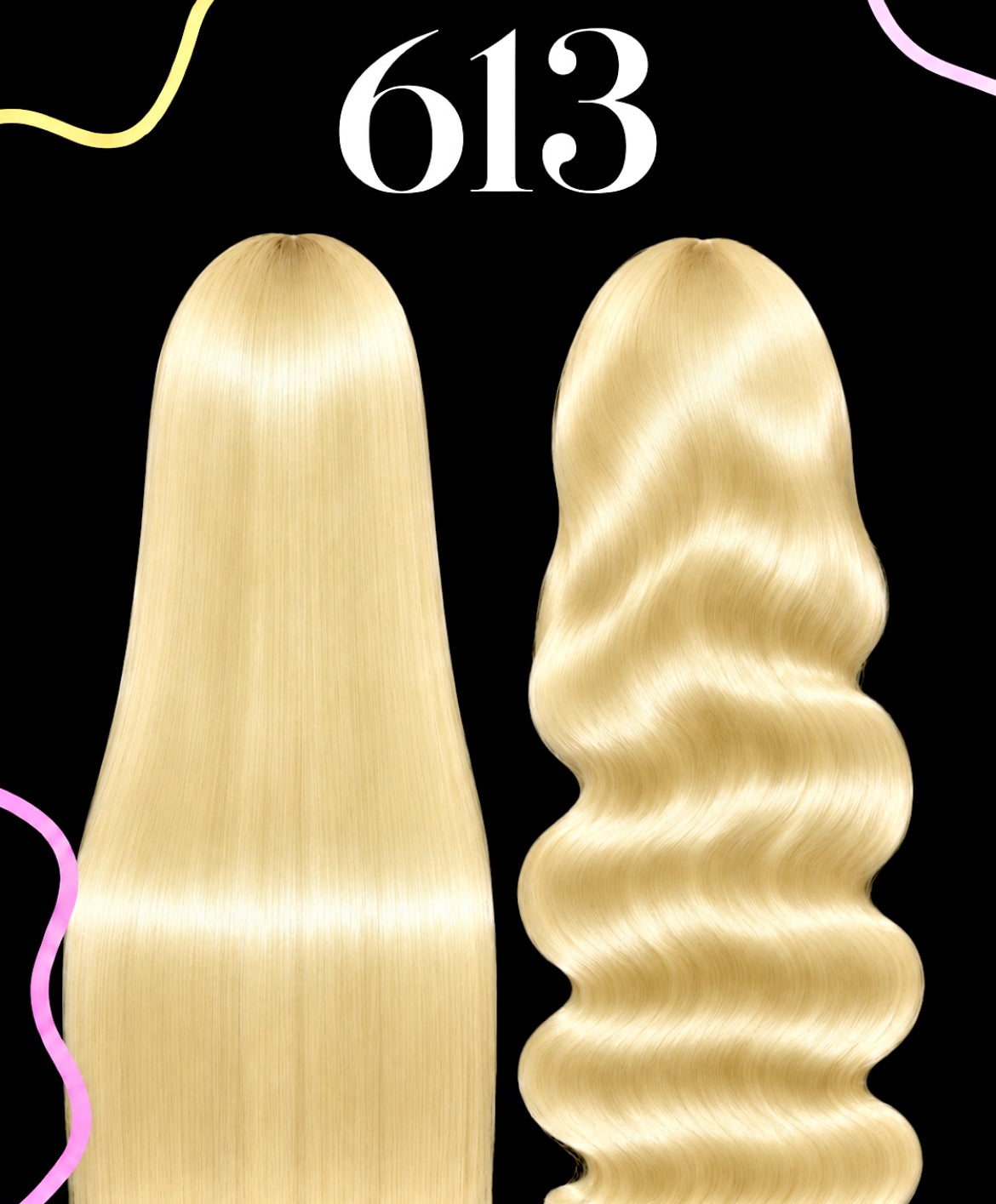 13x6 613 Hd Frontal Wigs (Wig + Install System)